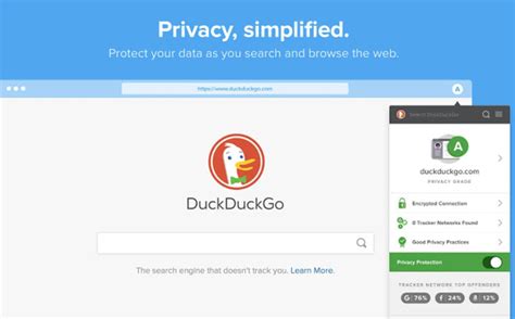 DuckDuckGo Privacy Essentials .